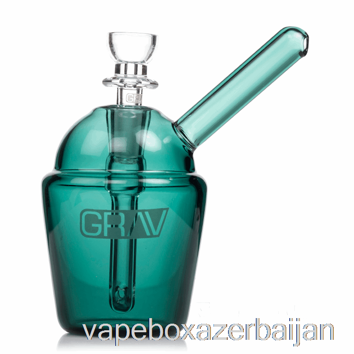 Vape Smoke GRAV Slush Cup Pocket Bubbler Lake Green